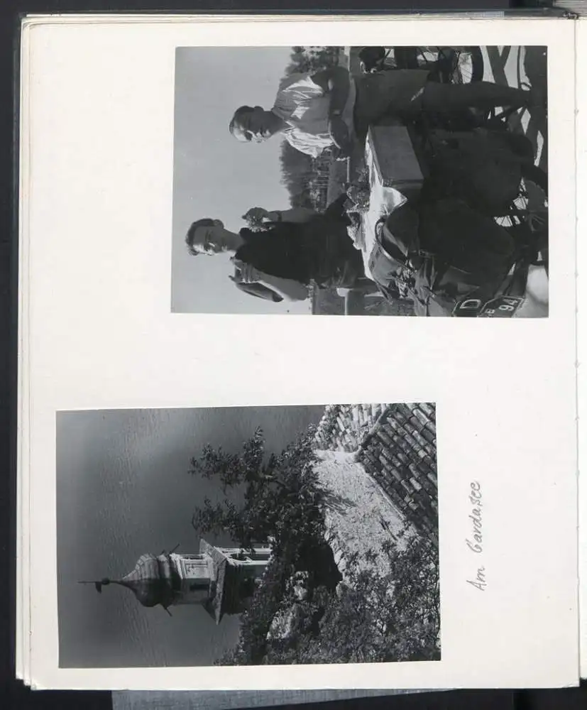 Fotoalbum mit 148 Fotografien, NSU Fox, Klaus Hermmans, Studienreise nach Italien für die Zeitschrift Der Fährmann 14