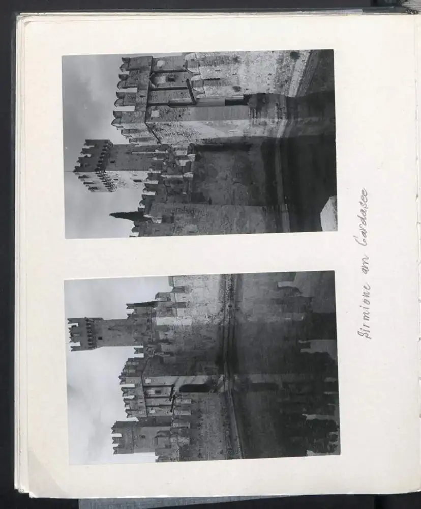 Fotoalbum mit 148 Fotografien, NSU Fox, Klaus Hermmans, Studienreise nach Italien für die Zeitschrift Der Fährmann 16