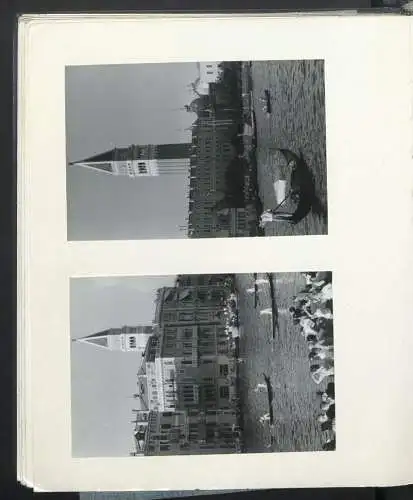 Fotoalbum mit 148 Fotografien, NSU Fox, Klaus Hermmans, Studienreise nach Italien für die Zeitschrift Der Fährmann