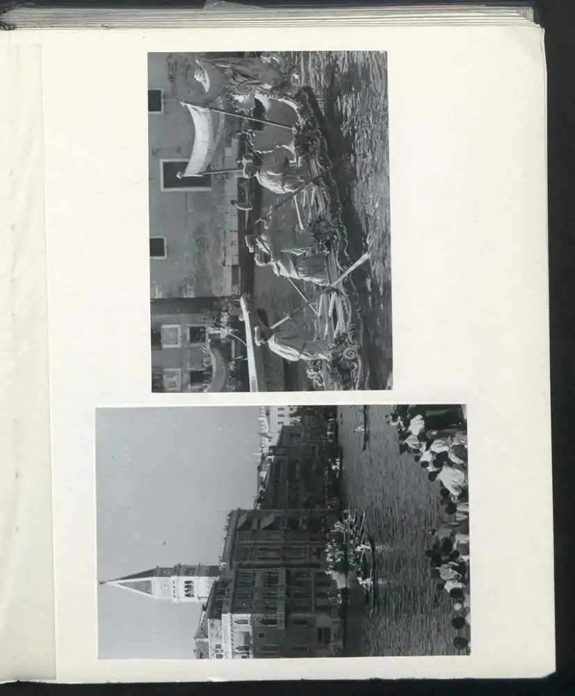 Fotoalbum mit 148 Fotografien, NSU Fox, Klaus Hermmans, Studienreise nach Italien für die Zeitschrift Der Fährmann 21