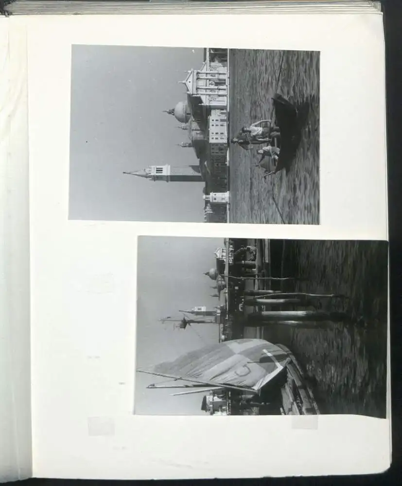 Fotoalbum mit 148 Fotografien, NSU Fox, Klaus Hermmans, Studienreise nach Italien für die Zeitschrift Der Fährmann 23