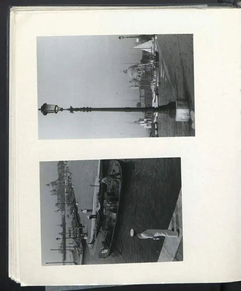 Fotoalbum mit 148 Fotografien, NSU Fox, Klaus Hermmans, Studienreise nach Italien für die Zeitschrift Der Fährmann 24