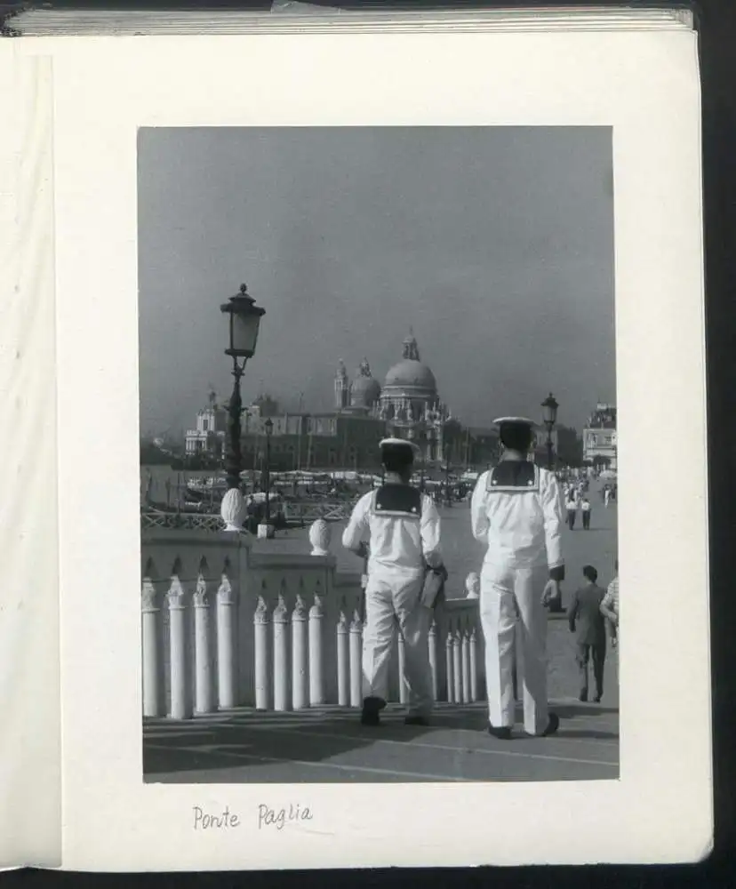 Fotoalbum mit 148 Fotografien, NSU Fox, Klaus Hermmans, Studienreise nach Italien für die Zeitschrift Der Fährmann 25