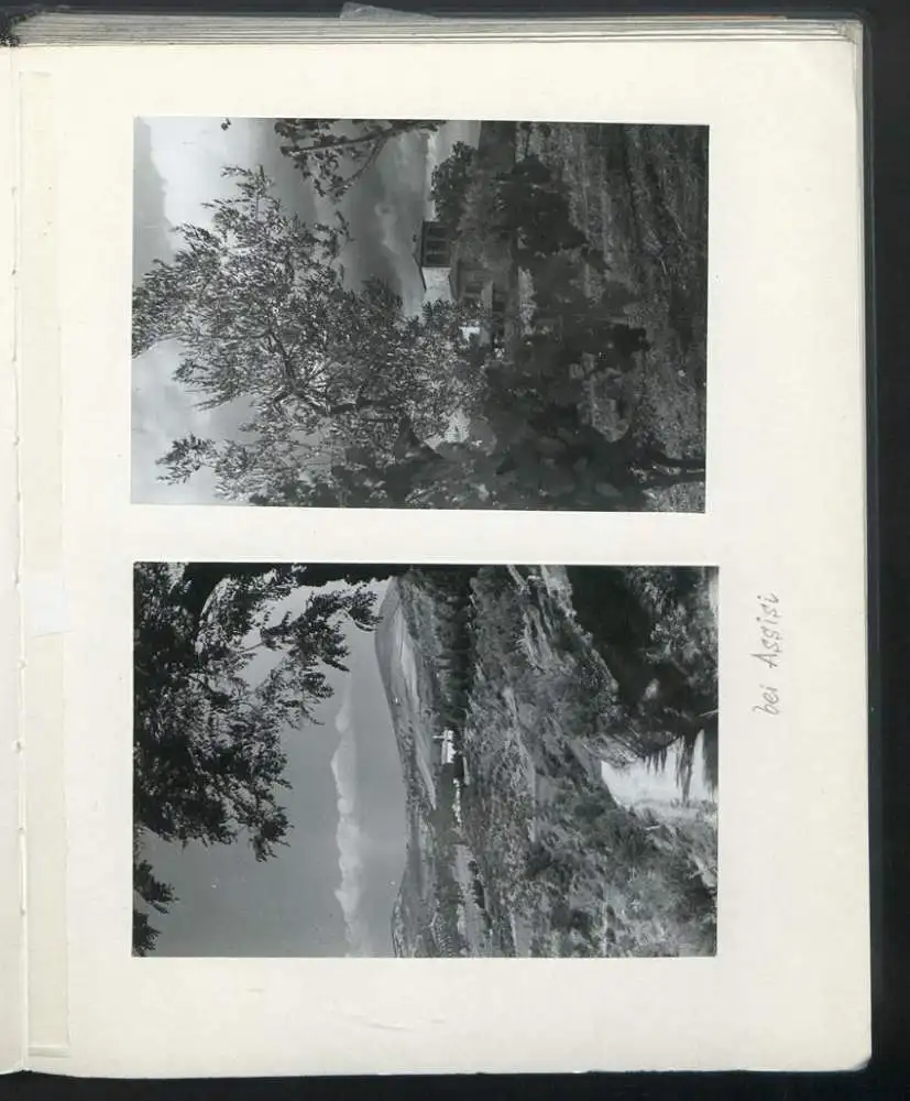 Fotoalbum mit 148 Fotografien, NSU Fox, Klaus Hermmans, Studienreise nach Italien für die Zeitschrift Der Fährmann 29