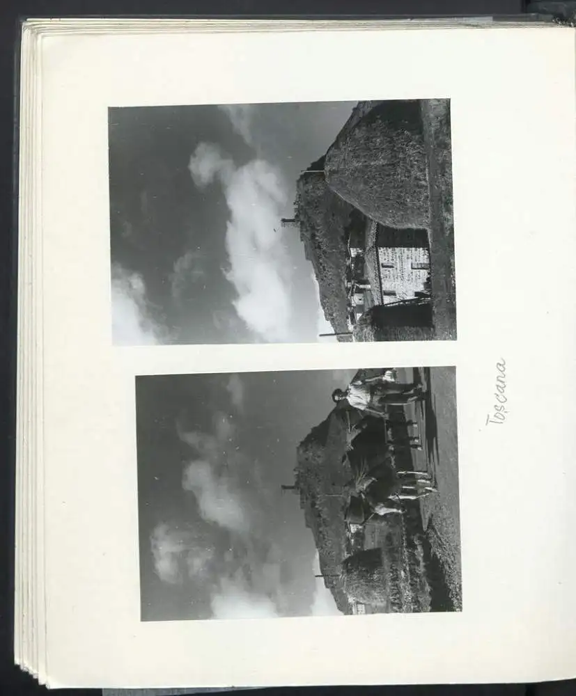 Fotoalbum mit 148 Fotografien, NSU Fox, Klaus Hermmans, Studienreise nach Italien für die Zeitschrift Der Fährmann 30