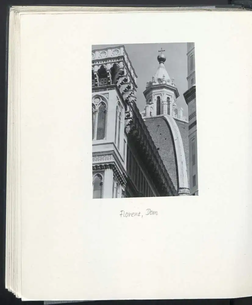 Fotoalbum mit 148 Fotografien, NSU Fox, Klaus Hermmans, Studienreise nach Italien für die Zeitschrift Der Fährmann 34