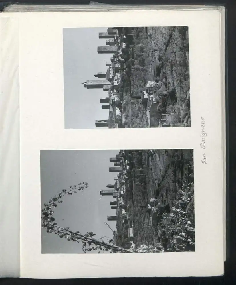 Fotoalbum mit 148 Fotografien, NSU Fox, Klaus Hermmans, Studienreise nach Italien für die Zeitschrift Der Fährmann 37