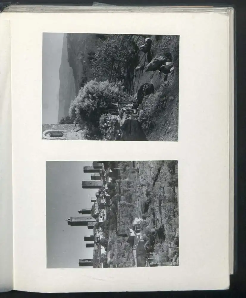 Fotoalbum mit 148 Fotografien, NSU Fox, Klaus Hermmans, Studienreise nach Italien für die Zeitschrift Der Fährmann 41