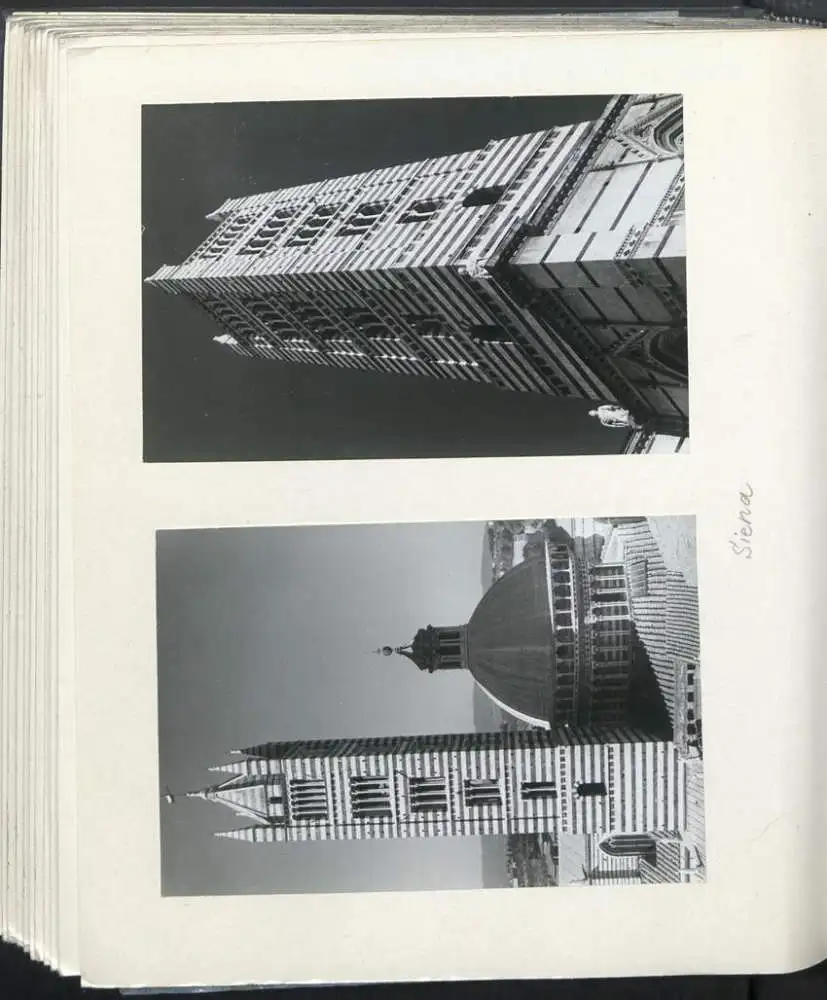 Fotoalbum mit 148 Fotografien, NSU Fox, Klaus Hermmans, Studienreise nach Italien für die Zeitschrift Der Fährmann 44