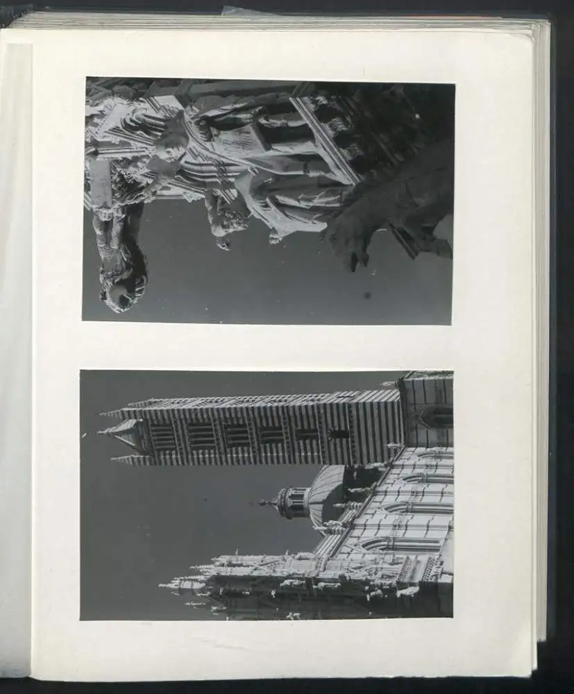 Fotoalbum mit 148 Fotografien, NSU Fox, Klaus Hermmans, Studienreise nach Italien für die Zeitschrift Der Fährmann 45