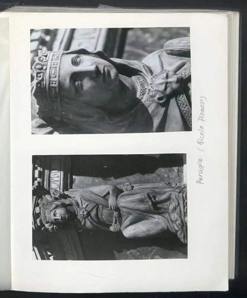 Fotoalbum mit 148 Fotografien, NSU Fox, Klaus Hermmans, Studienreise nach Italien für die Zeitschrift Der Fährmann 47