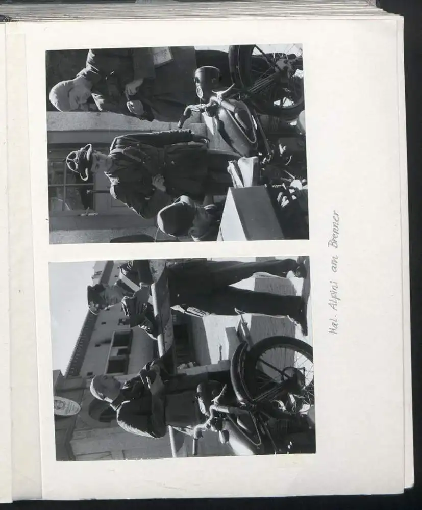 Fotoalbum mit 148 Fotografien, NSU Fox, Klaus Hermmans, Studienreise nach Italien für die Zeitschrift Der Fährmann 5