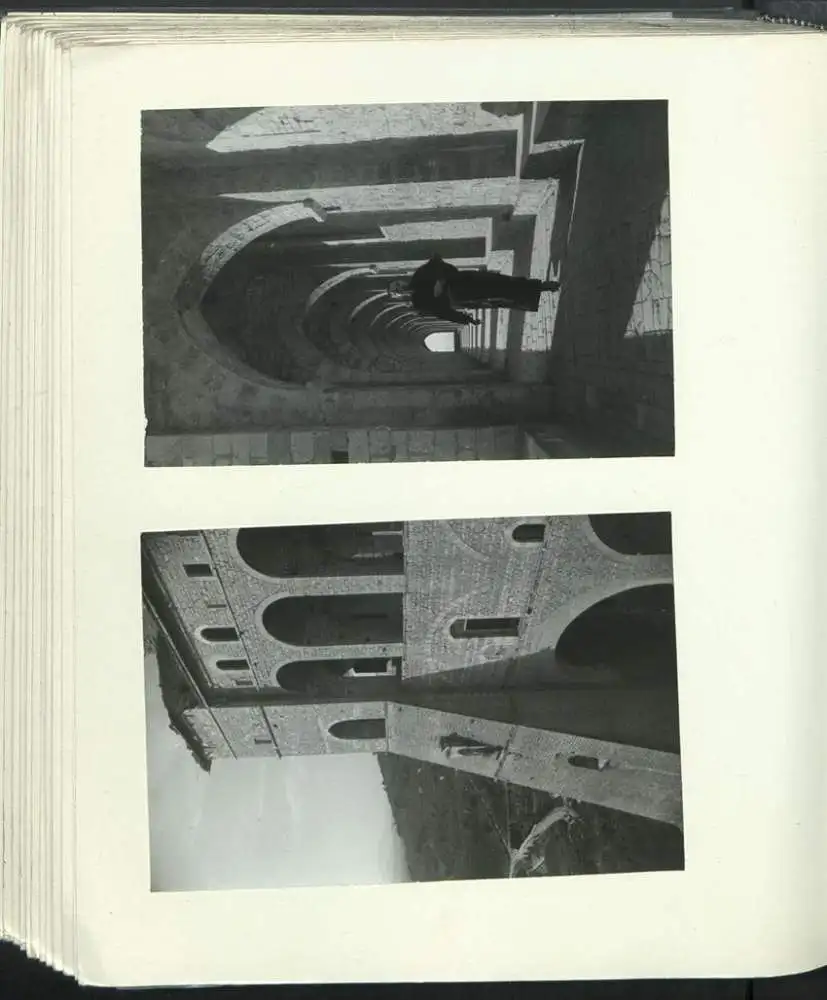 Fotoalbum mit 148 Fotografien, NSU Fox, Klaus Hermmans, Studienreise nach Italien für die Zeitschrift Der Fährmann 50