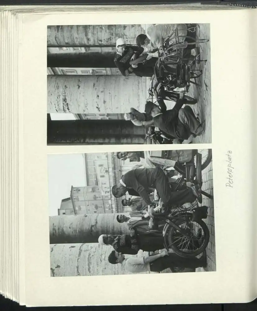 Fotoalbum mit 148 Fotografien, NSU Fox, Klaus Hermmans, Studienreise nach Italien für die Zeitschrift Der Fährmann 56