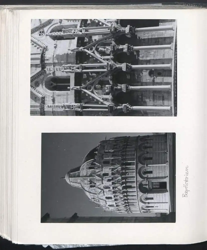 Fotoalbum mit 148 Fotografien, NSU Fox, Klaus Hermmans, Studienreise nach Italien für die Zeitschrift Der Fährmann 66