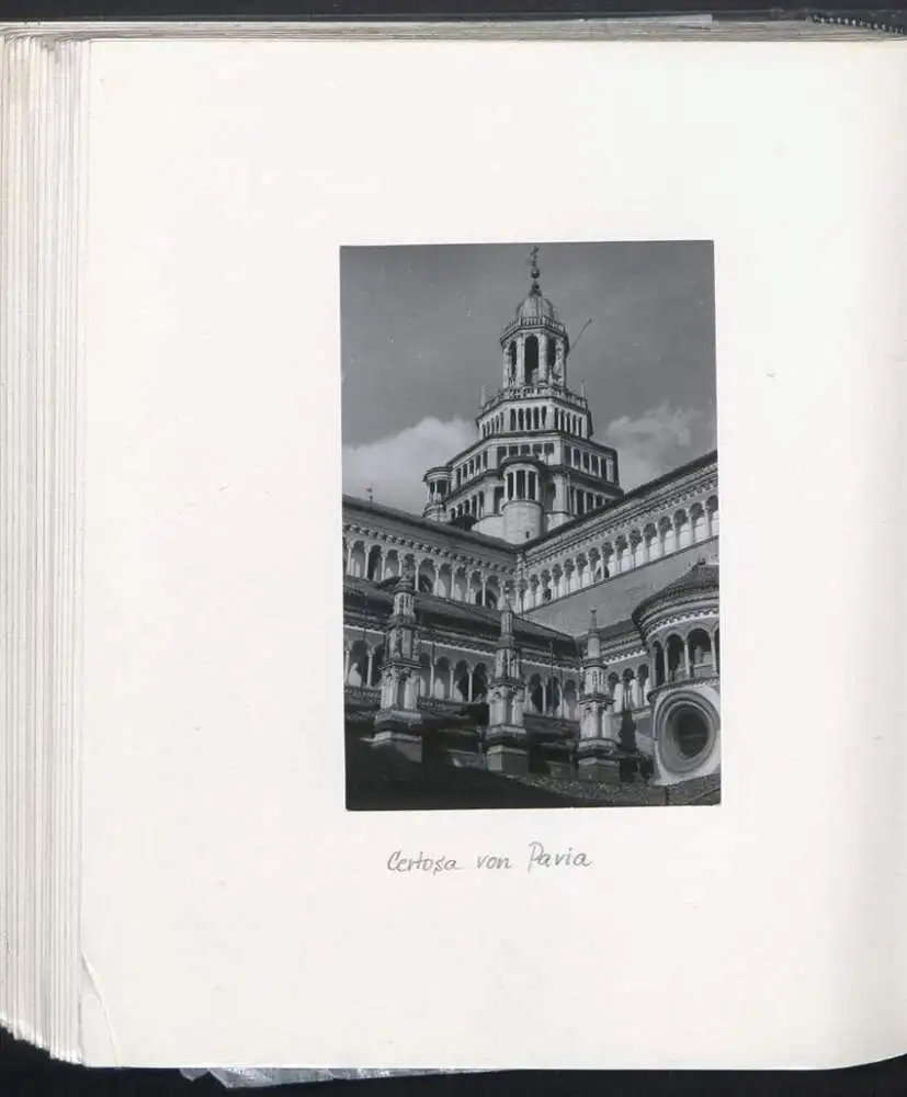 Fotoalbum mit 148 Fotografien, NSU Fox, Klaus Hermmans, Studienreise nach Italien für die Zeitschrift Der Fährmann 76