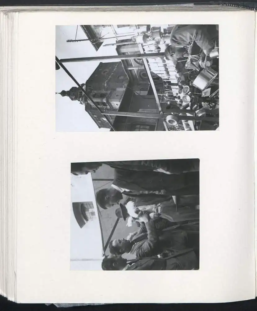 Fotoalbum mit 148 Fotografien, NSU Fox, Klaus Hermmans, Studienreise nach Italien für die Zeitschrift Der Fährmann 80