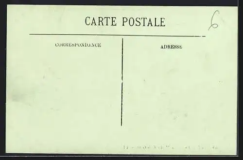 AK Poitiers, La Montee de la Gare und die Strassenbahn