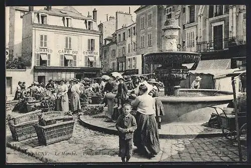 AK Lagny, Le Marche Place de la Fontaine