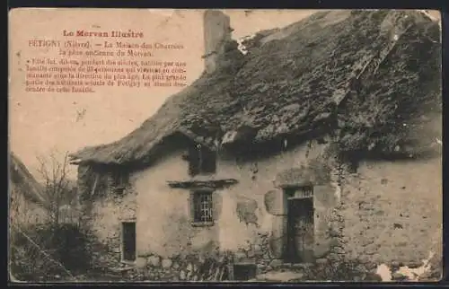 AK Fetigny, La Maison des Charrues la plus ancienne du Morvan