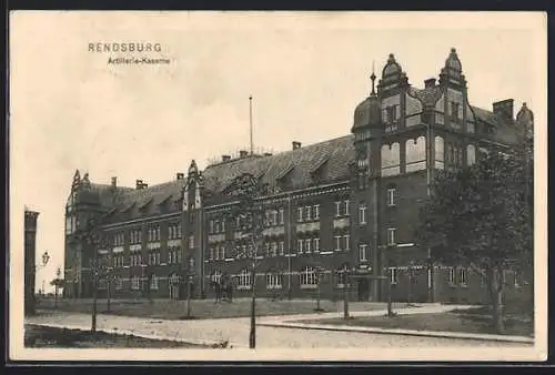 AK Rendsburg, Artillerie-Kaserne