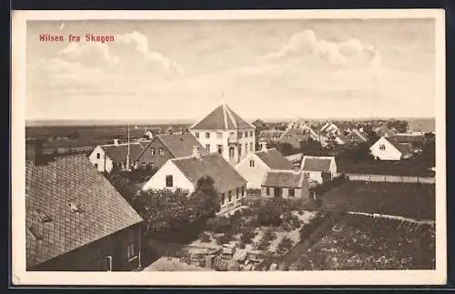 AK Skagen, Panorama aus der Vogelschau