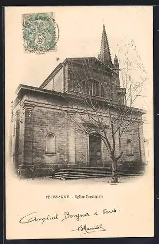 AK Pélissanne, Église Paroissiale