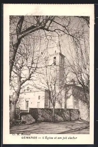 AK Gémenos, L`Église et son joli clocher