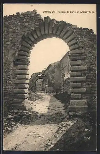 AK Jouques, Ruines de l`ancien Archevêché