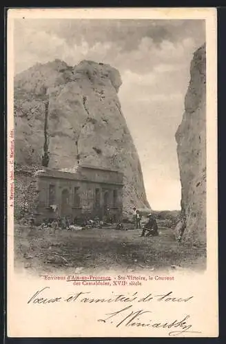 AK Aix-en-Provence, Ste-Victoire, le Couvent des Camaldules, XVIIe siècle