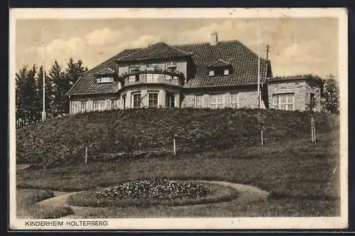 AK Borgloh /Osnabrück, Kinderheim Holterberg der Landesversicherungsanstalt Hannover