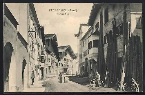 AK Kitzbühel, Hintere Stadt, Strassenpartie