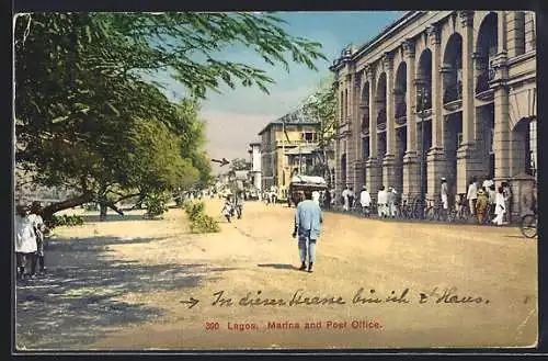 AK Lagos, Marina and Post Office