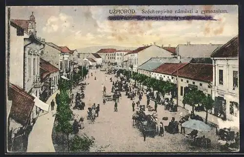 AK Uzhorod, Széchenyi-ho námestí a gymnasium