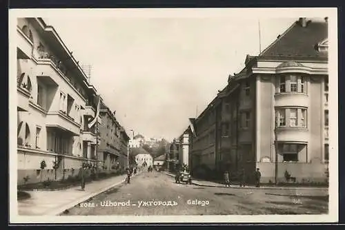 AK Galago, Uzhorod, Strassenpartie