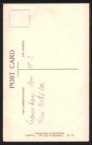 AK Bombay, Ein Bettler mit Gehstock