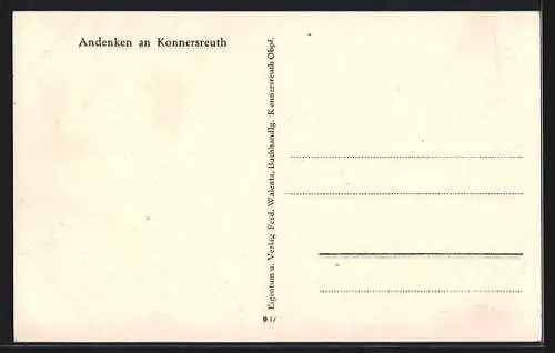 AK Konnersreuth, Geburts- und Wohnhaus der Th. Neumann, Rest`s Stübchen