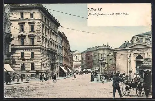 AK Wien, Hotel Union nahe der Nussdorferstrasse