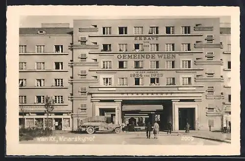 AK Wien, Der Gemeindebau Winarskyhof