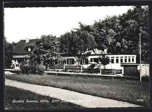 AK Kaltenleutgeben, Der Gasthof Seewiese