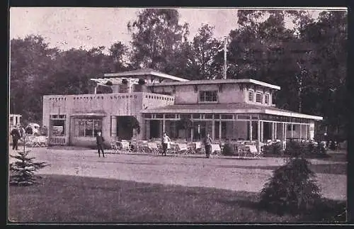 AK Oldenburg, Landes-Ausstellung 1905, Gasthaus Weinschenke am Park