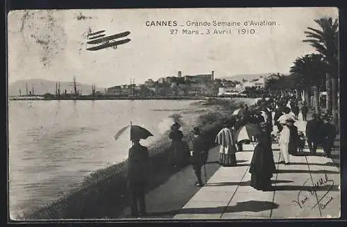 AK Cannes, Grande Semaine d`Aviation 1910