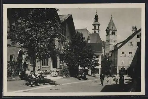 AK Kitzbühel, Partie in der Hauptstrasse