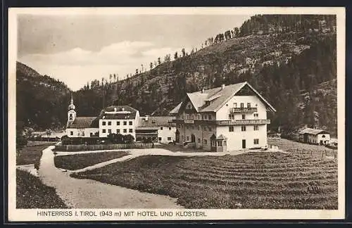 AK Hinterriss, Hotel und Klösterl