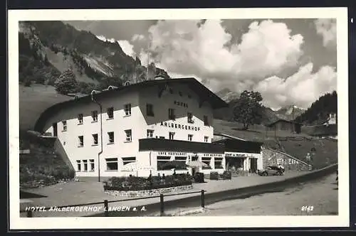 AK Langen, Blick auf das Hotel Arlberghof