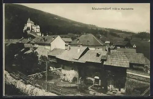 AK Mauterndorf, Teilansicht der Ortschaft