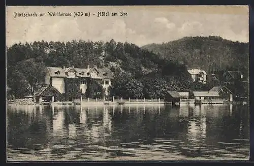 AK Pörtschach am Wörthersee, Hotel am See