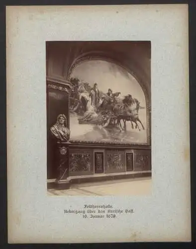 Fotomappe mit 32 Fotografien, Das Zeughaus zu Berlin, Lichthof, Aussenansicht, Geschützsammlung, Feldherrnhalle