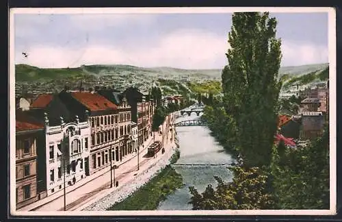 AK Sarajevo, Stepina obala, Strassenbahn