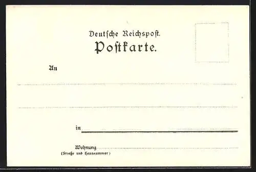 Künstler-AK C.Biese: Breisach, Blick über die Ortschaft mit Kloster